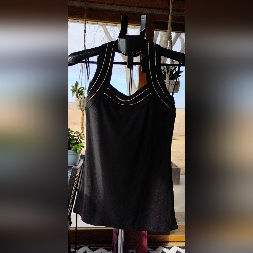 Xs White House Black Market Halter Top